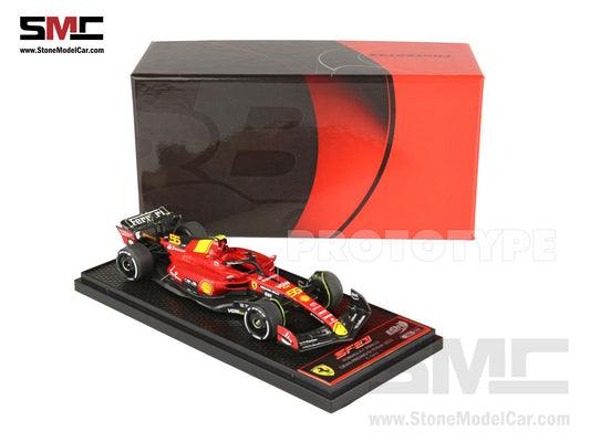 Ferrari F1 SF-23 #55 Carlos Sainz Italy Monza GP Pole 2023 BBR 1:43 BBRC290B