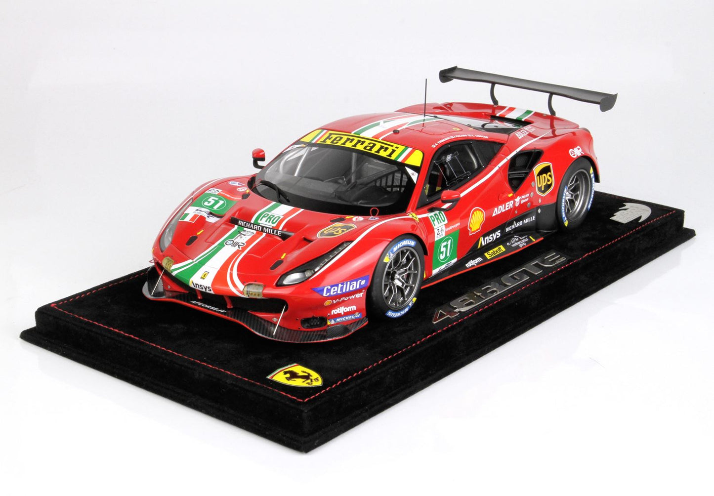 BBR 1:18 Ferrari 488 LM GTE PRO AF Corse #51 Winner 24h Le Mans 2021 Limited 248