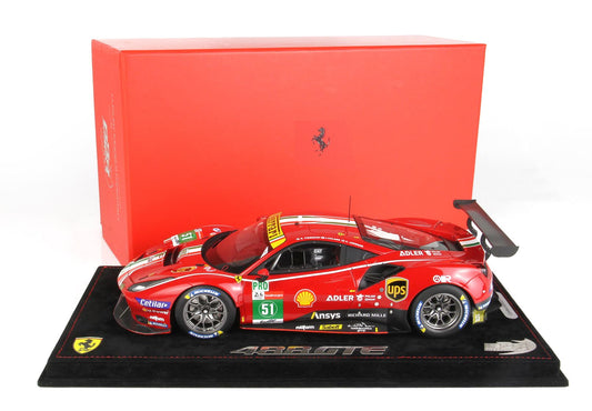 BBR 1:18 Ferrari 488 LM GTE PRO AF Corse #51 Winner 24h Le Mans 2021 Limited 248