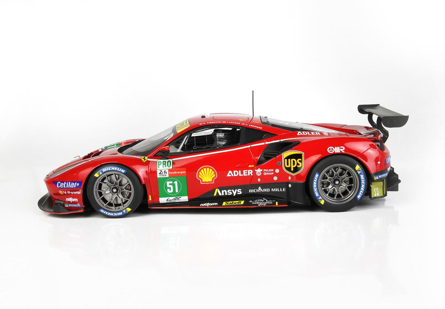 BBR 1:18 Ferrari 488 LM GTE PRO AF Corse #51 Winner 24h Le Mans 2021 Limited 248