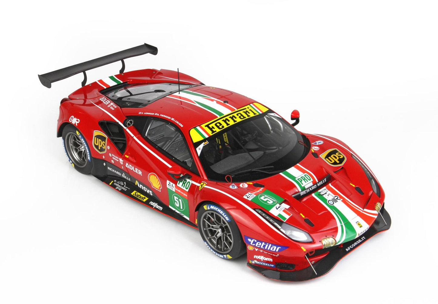 BBR 1:18 Ferrari 488 LM GTE PRO AF Corse #51 Winner 24h Le Mans 2021 Limited 248