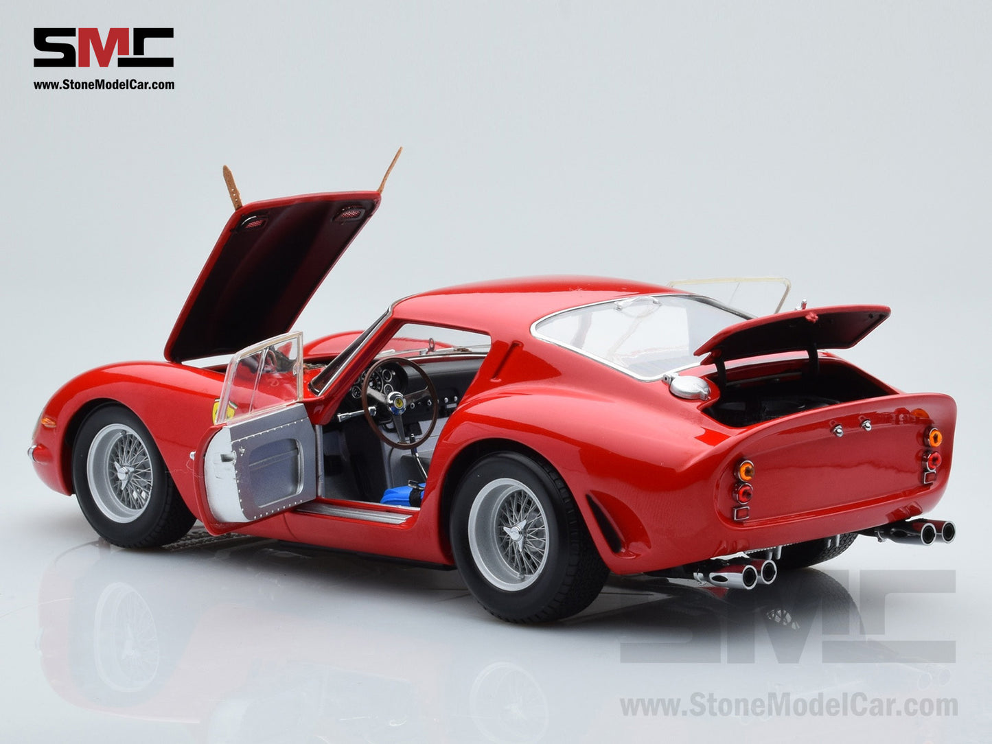 Ferrari 250 GTO Coupe Year 1962 Red 1:18 Kyosho 08438R