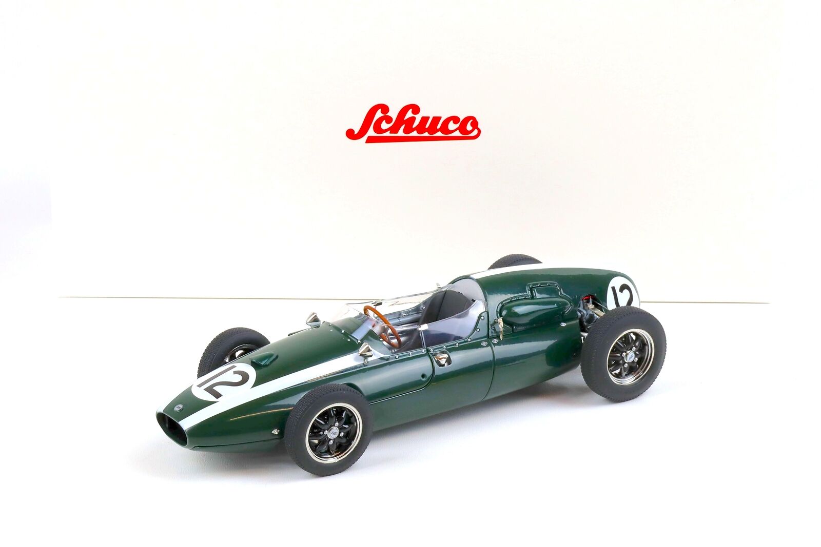 Cooper F1 T51 #12 Jack Brabham British GP Winner 1959 World Champion 1:18  Schuco