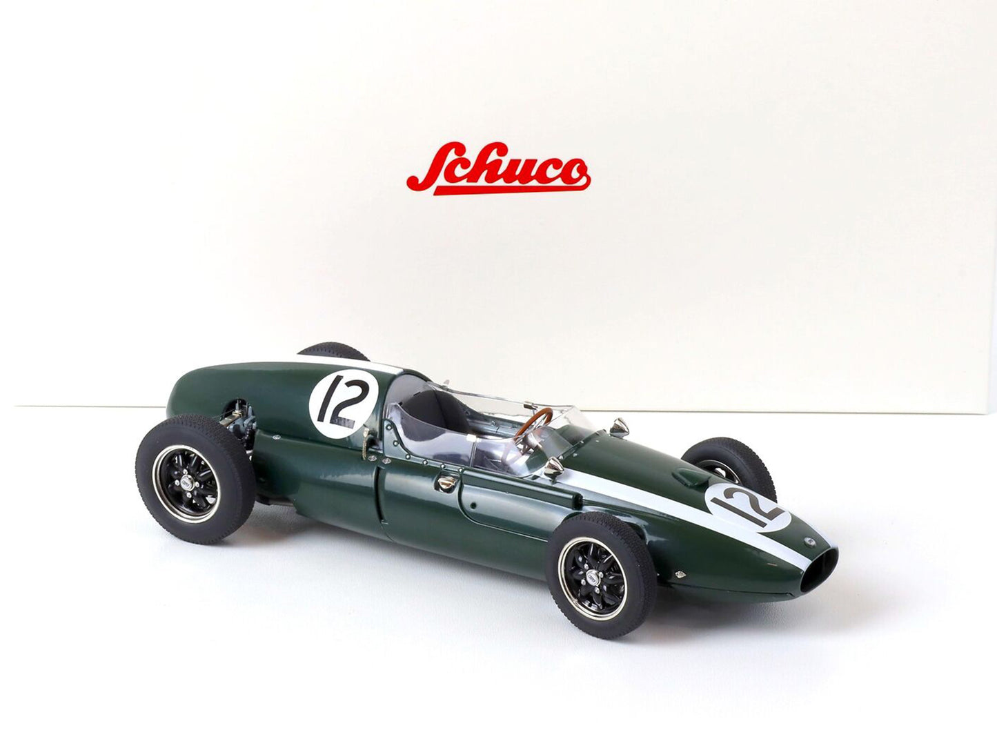 Cooper F1 T51 #12 Jack Brabham British GP Winner 1959 World Champion 1:18 Schuco