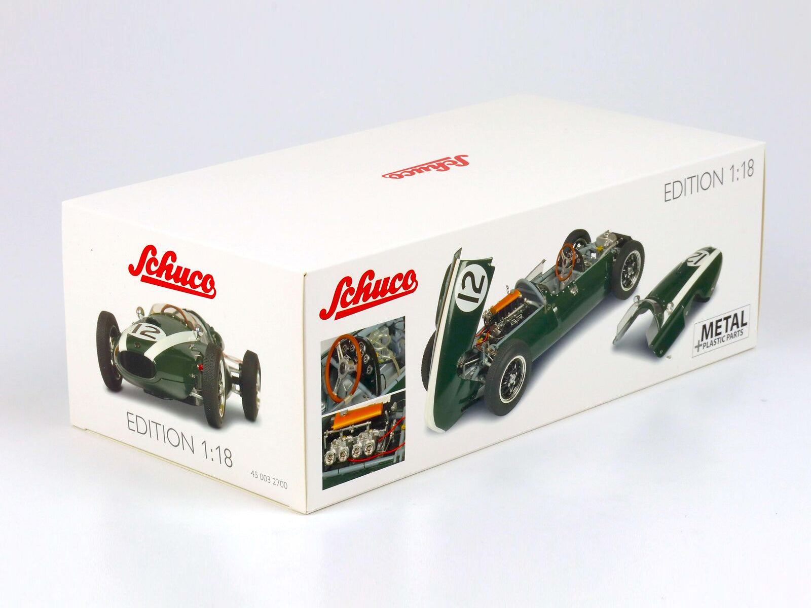 Cooper F1 T51 #12 Jack Brabham British GP Winner 1959 World Champion 1:18  Schuco