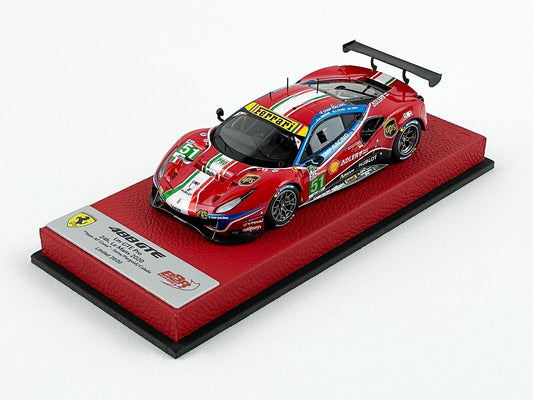 BBR PREMIUM 1:43 Ferrari 488 LM GTE PRO Team AF Corse #51 24H Le Mans 2020