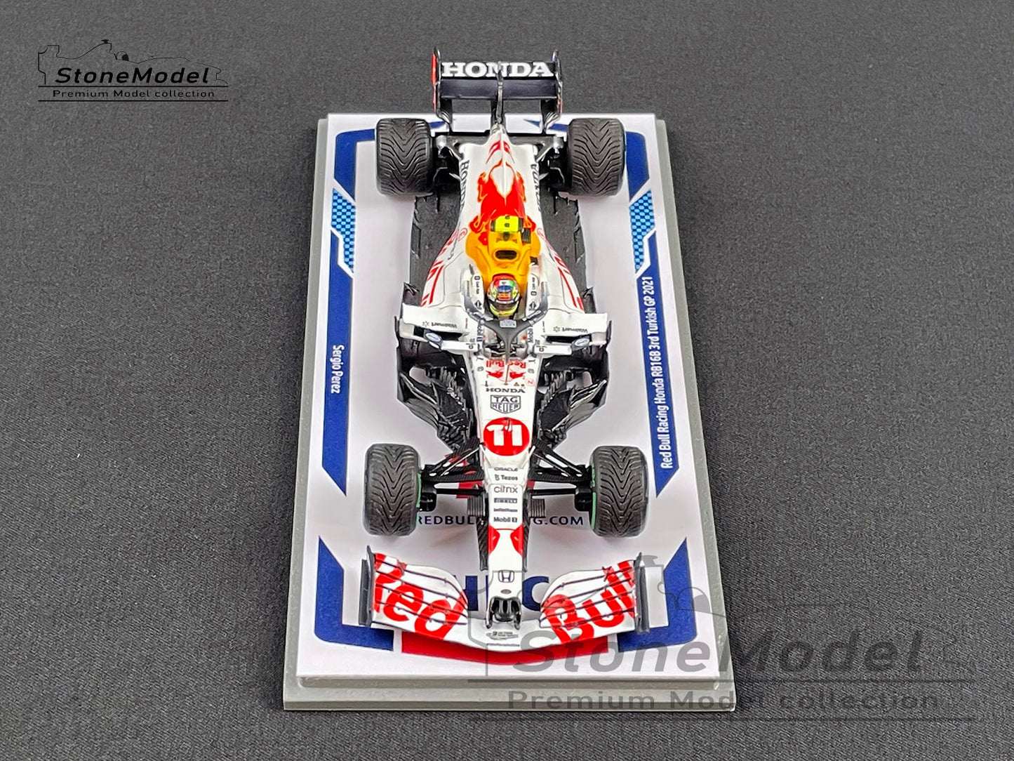 2021 Spark 1:43 Red Bull F1 RB16B #11 Sergio Perez Turkish GP with Special Base