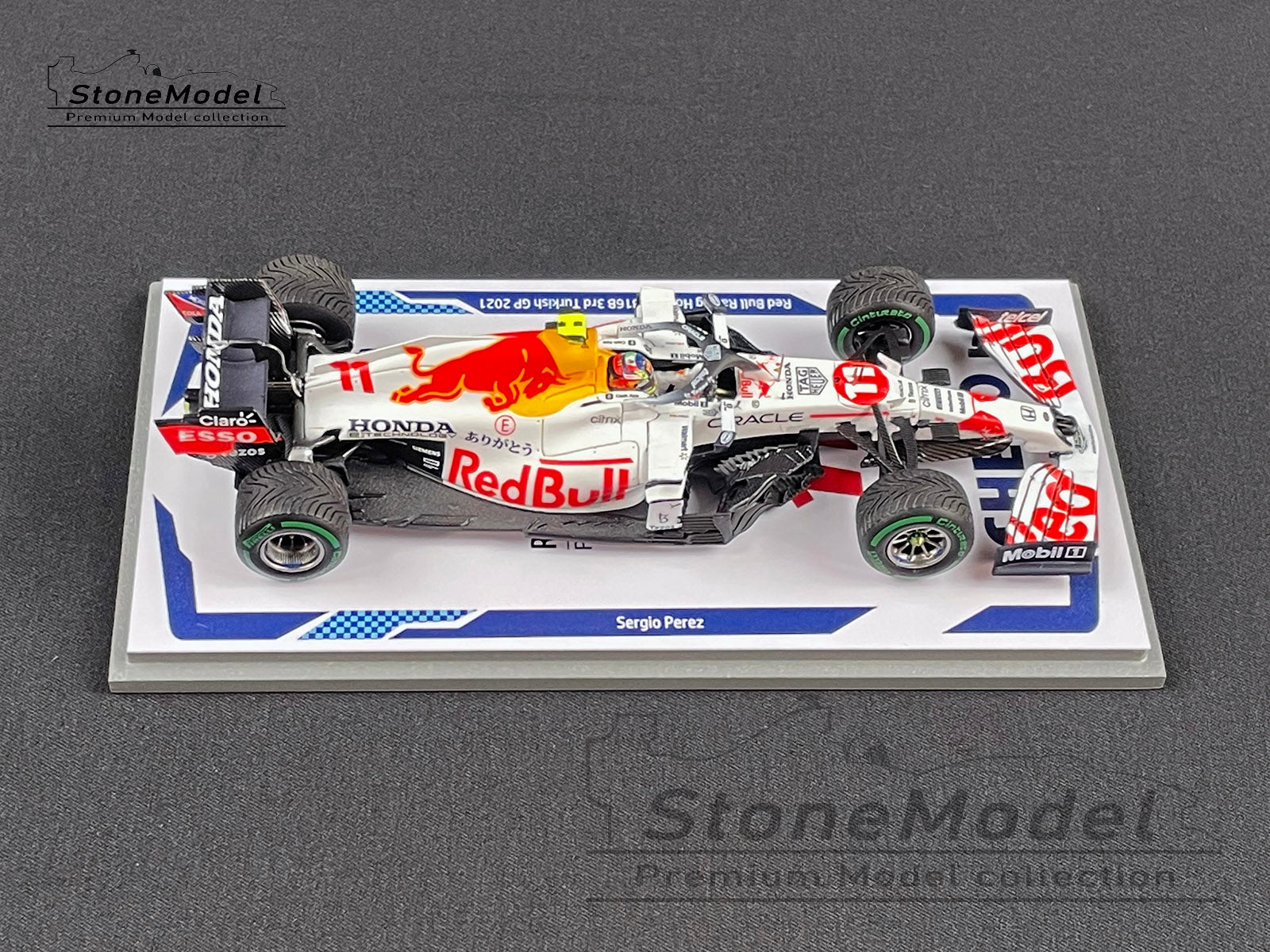 2021 Spark 1:43 Red Bull F1 RB16B #11 Sergio Perez Turkish GP with Special  Base