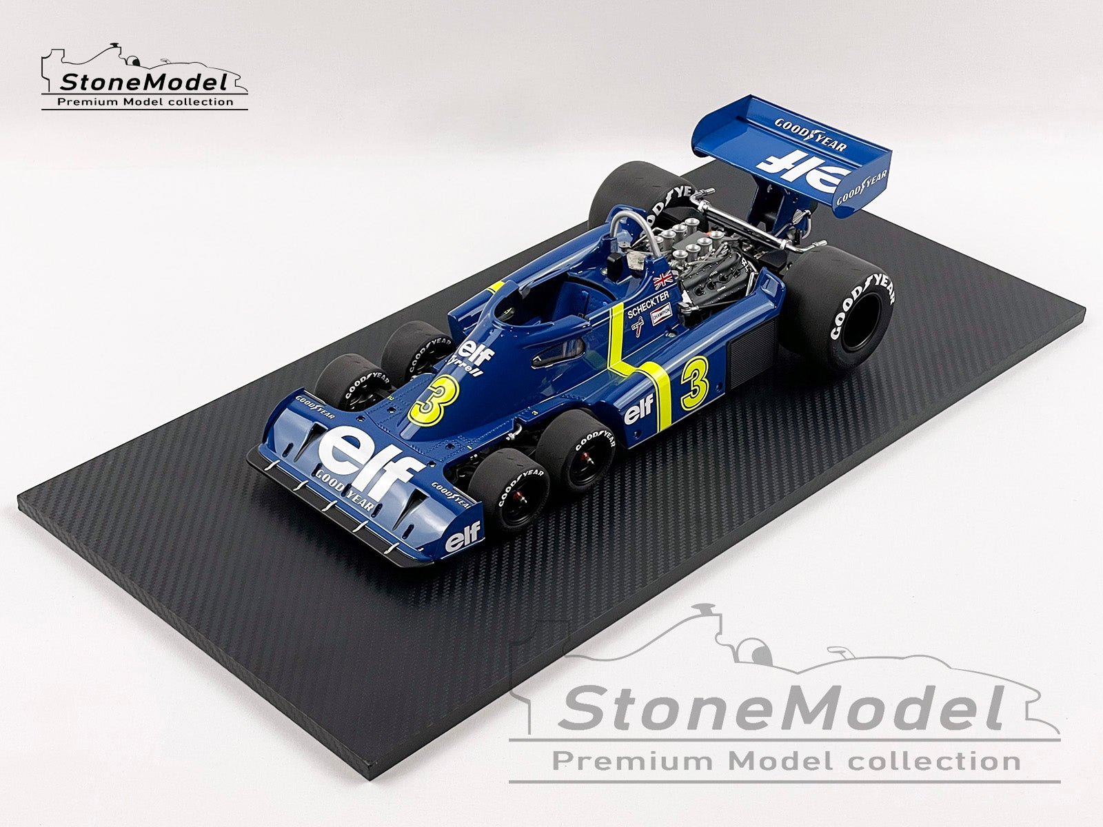 TSM TrueScale 1:12 Tyrrell F1 P34 #3 Jody Scheckter Sweden Winner 1976 6  Wheels