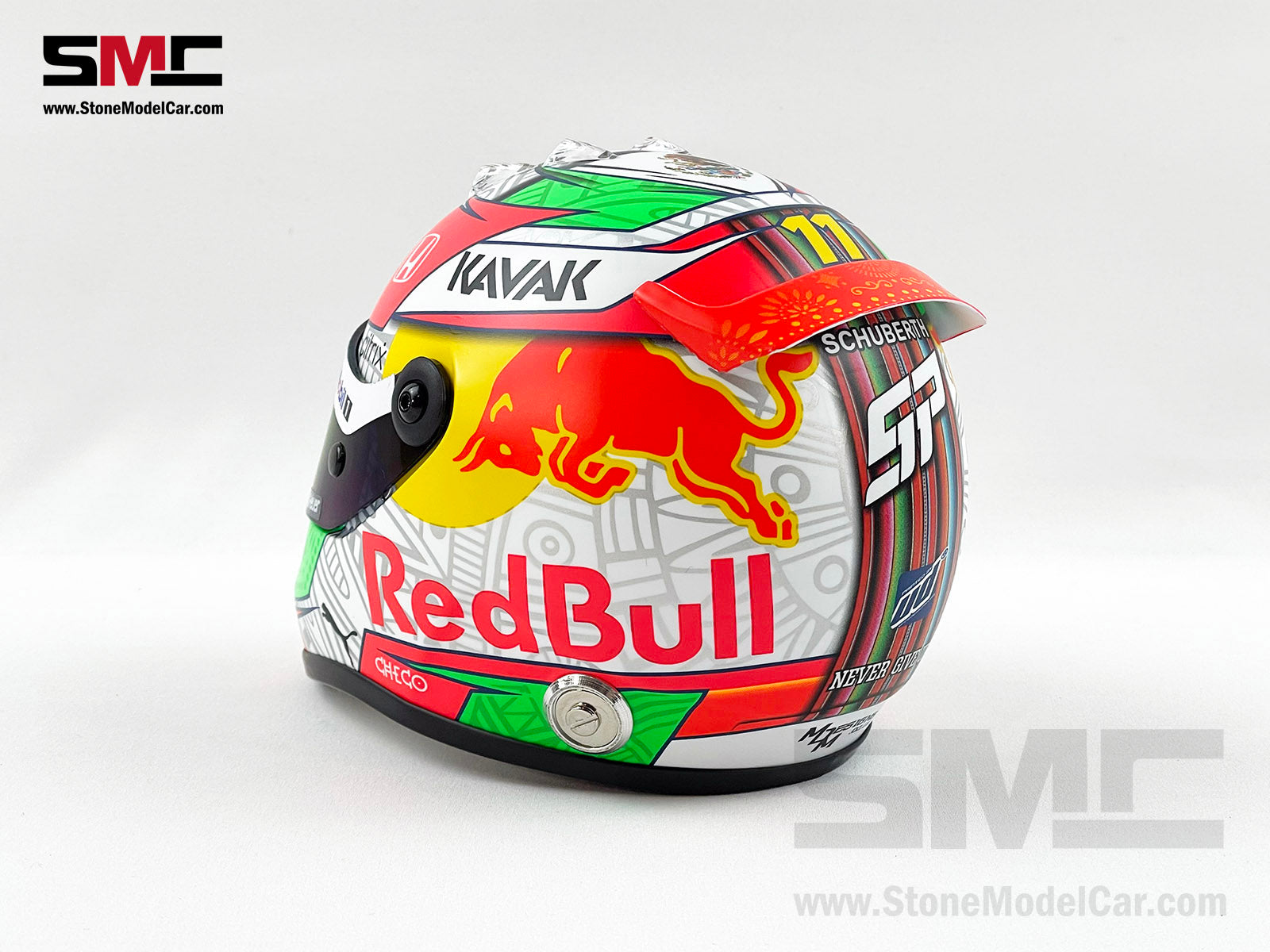 Red Bull F1 RB16B #11 Sergio Perez Mexico GP Podium 2021 Schuberth 
