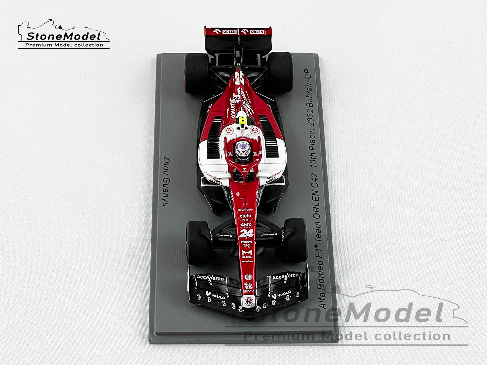 2022 Alfa Romeo Sauber F1 C42 #24 Zhou Guanyu Bahrain GP 10th 1st