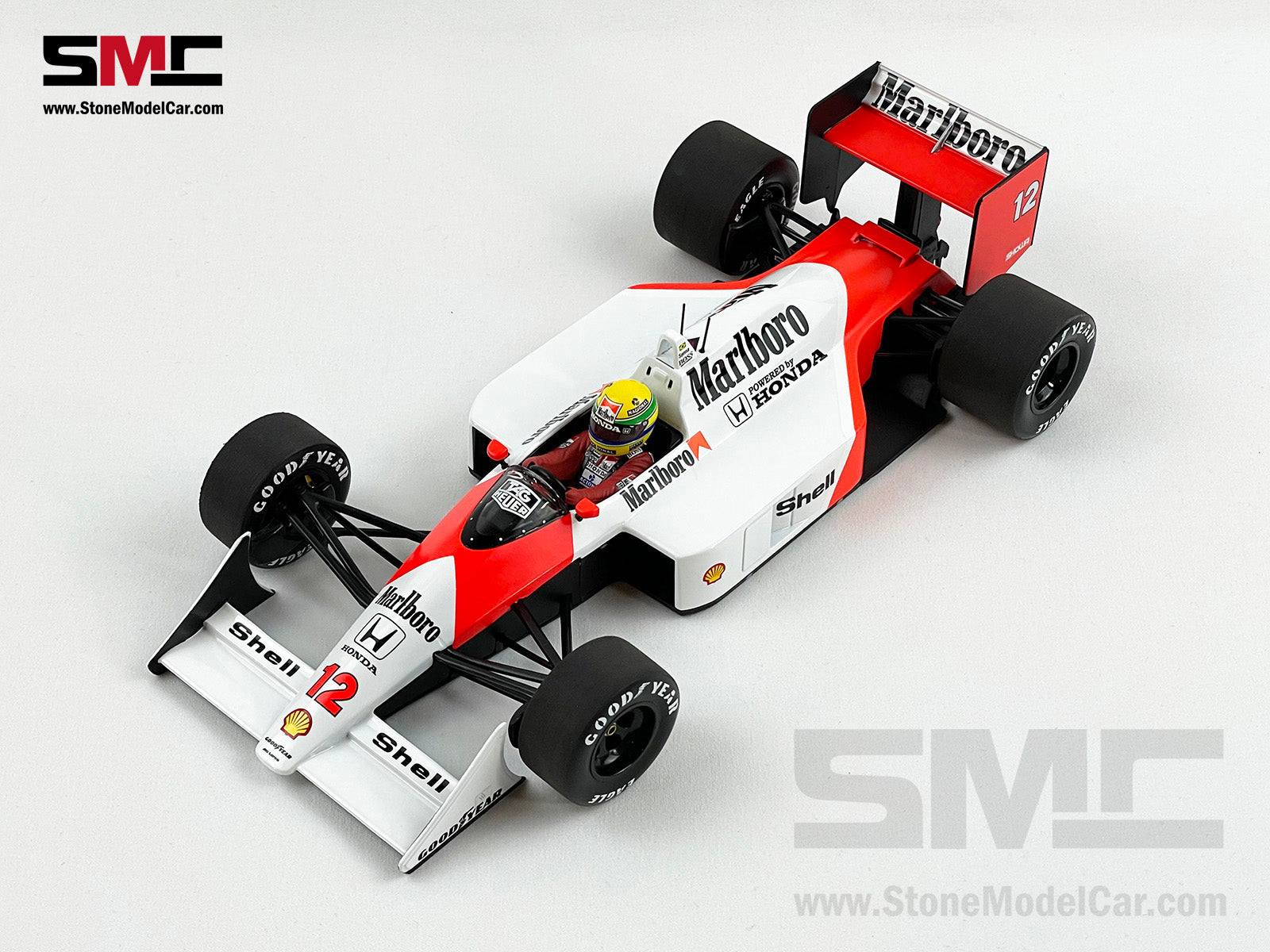 Mclaren F1 MP4/4 Ayrton Senna Japan 1988 World Champion 1:18 