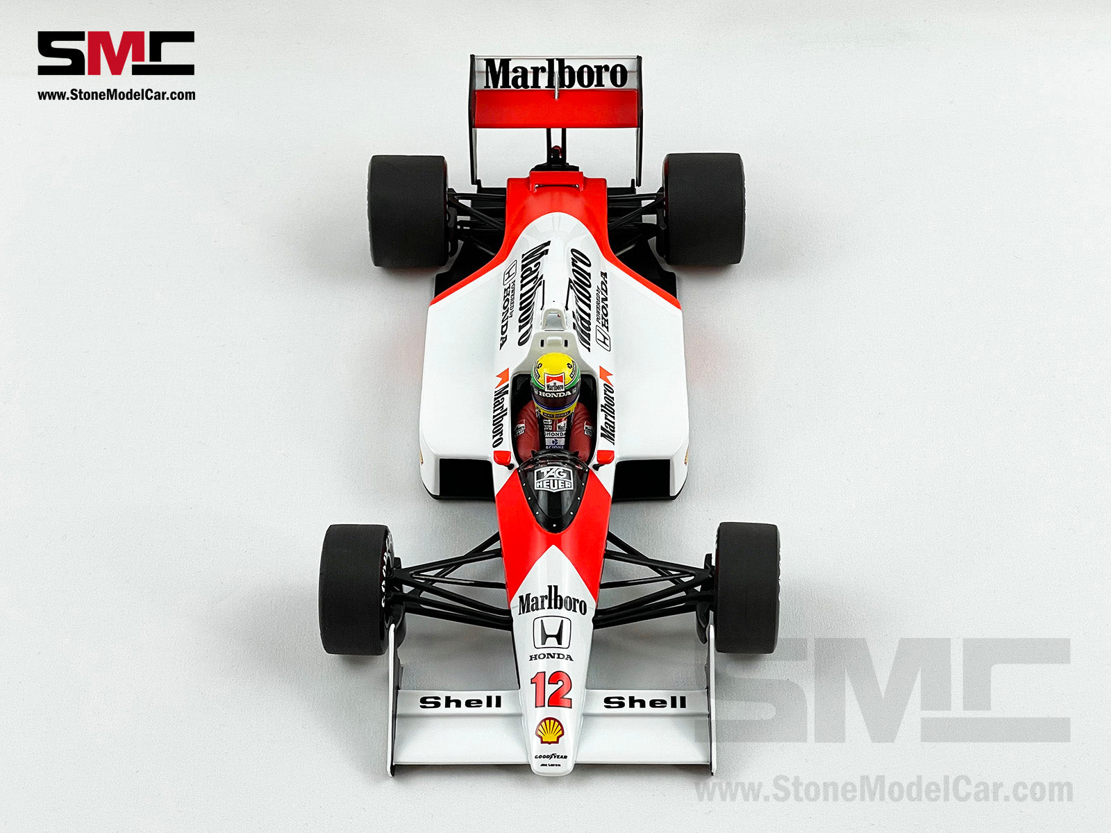 Mclaren F1 MP4/4 Ayrton Senna Japan 1988 World Champion 1:18 
