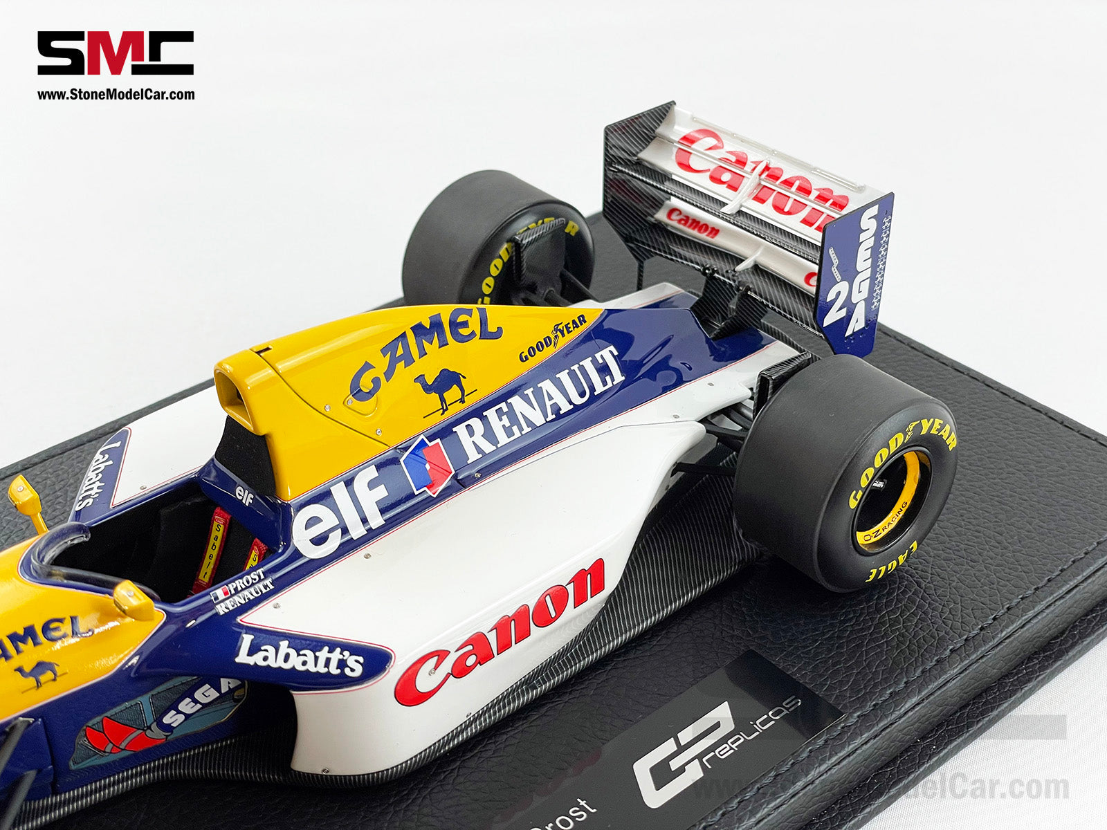 Williams F1 FW15C #2 Alain Prost 1993 World Champion 1:18 GP REPLICAS with  Decal