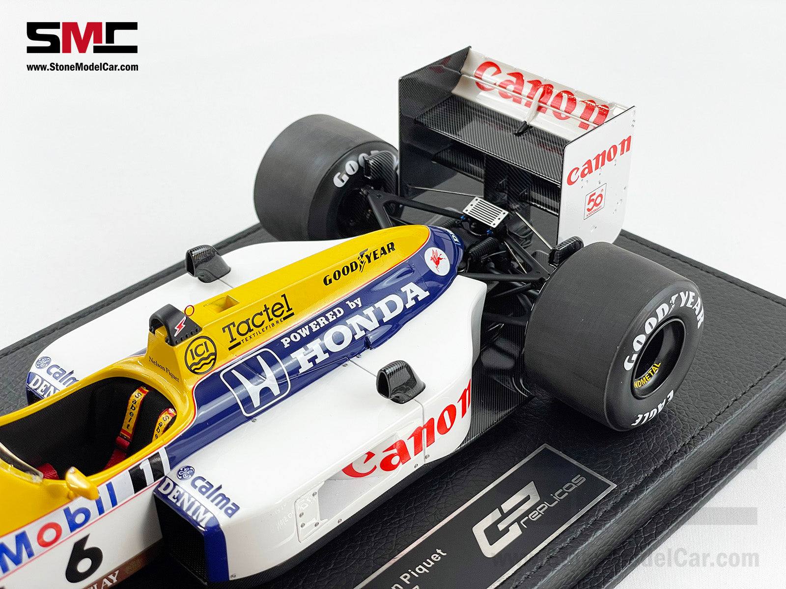 Williams F1 FW11B #6 Nelson Piquet Italy 1987 World Champion 1:18 GP  REPLICAS