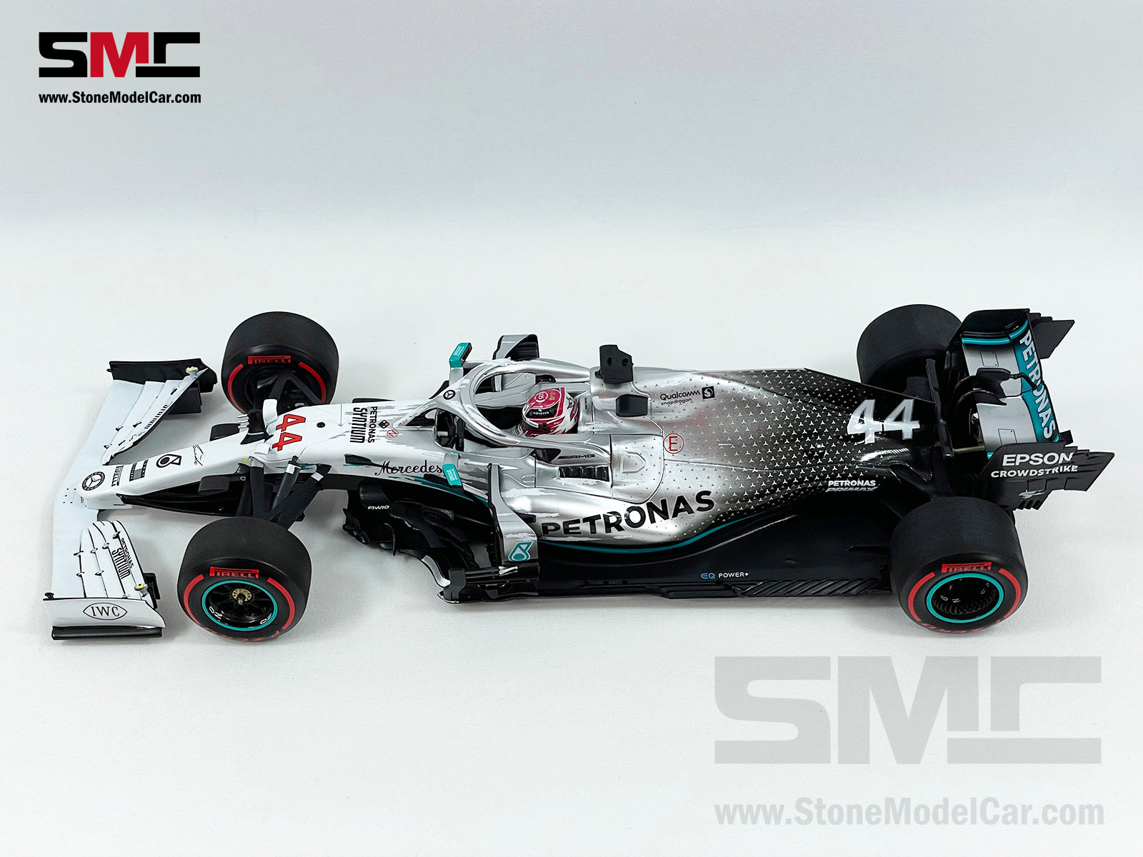 2019 World Champion Mercedes AMG F1 W10 #44 Lewis Hamilton German GP 1:18  MINICHAMPS