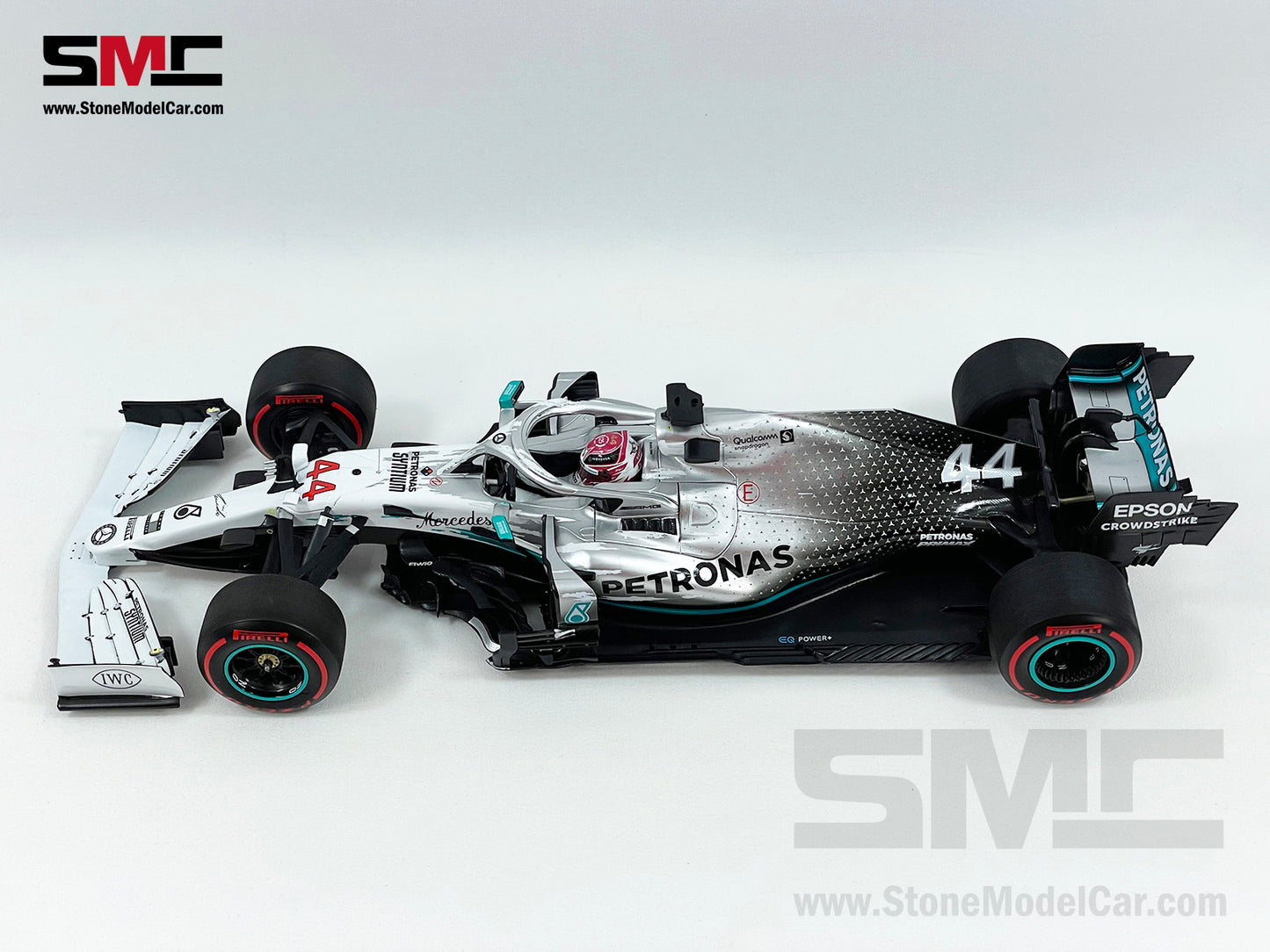 2019 World Champion Mercedes AMG F1 W10 #44 Lewis Hamilton German GP 1:18 MINICHAMPS