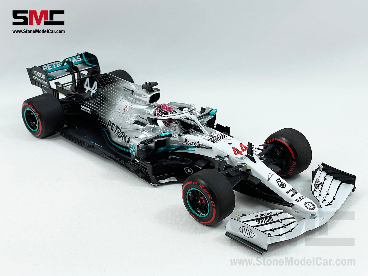 2019 World Champion Mercedes AMG F1 W10 #44 Lewis Hamilton German GP 1:18 MINICHAMPS