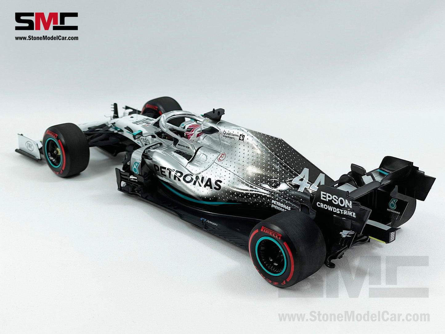 2019 World Champion Mercedes AMG F1 W10 #44 Lewis Hamilton German GP 1:18 MINICHAMPS