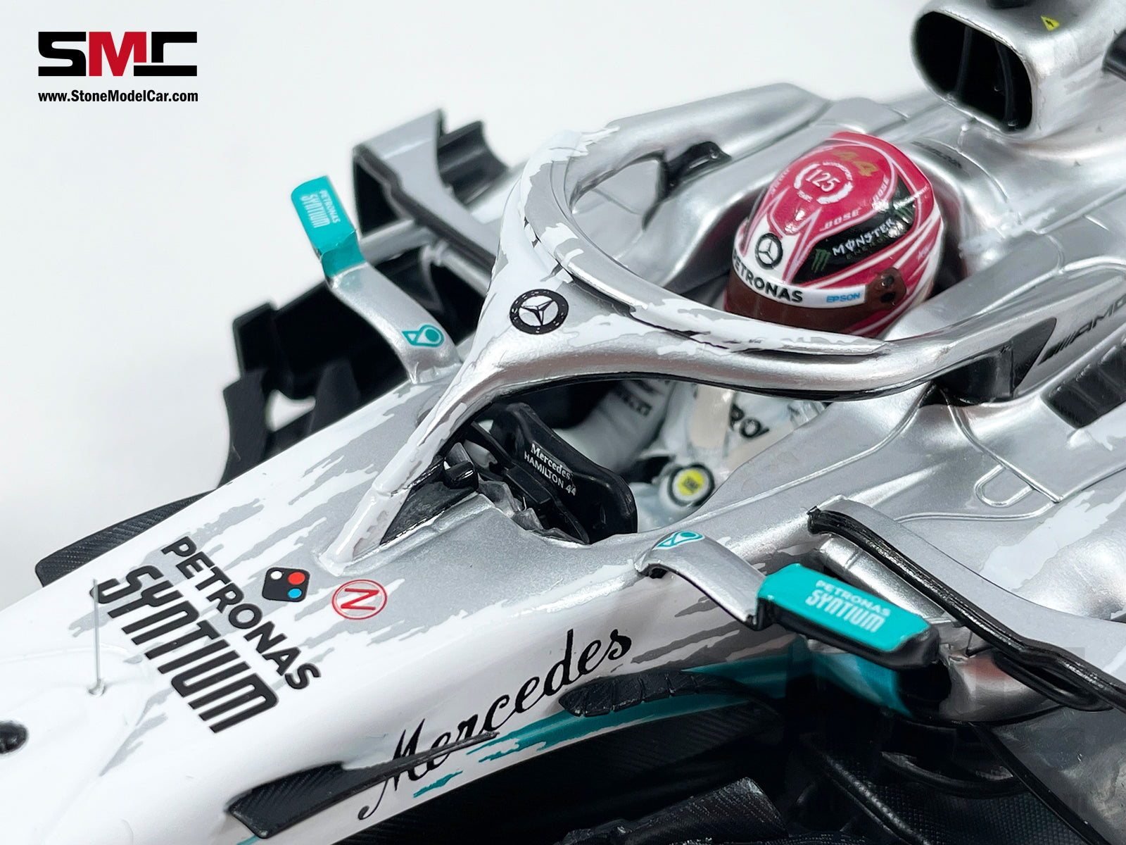 2019 World Champion Mercedes AMG F1 W10 #44 Lewis Hamilton German GP 1:18  MINICHAMPS