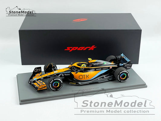 2022 Mclaren F1 MCL36 #4 Lando Norris Australia GP 5th 1:18 Spark 18S759