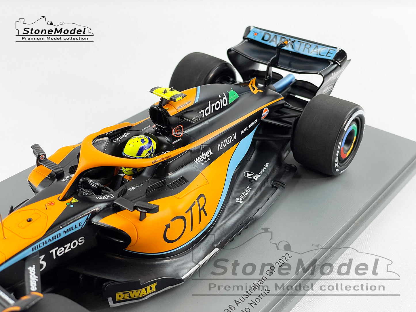 2022 Mclaren F1 MCL36 #4 Lando Norris Australia GP 5th 1:18 Spark 18S759