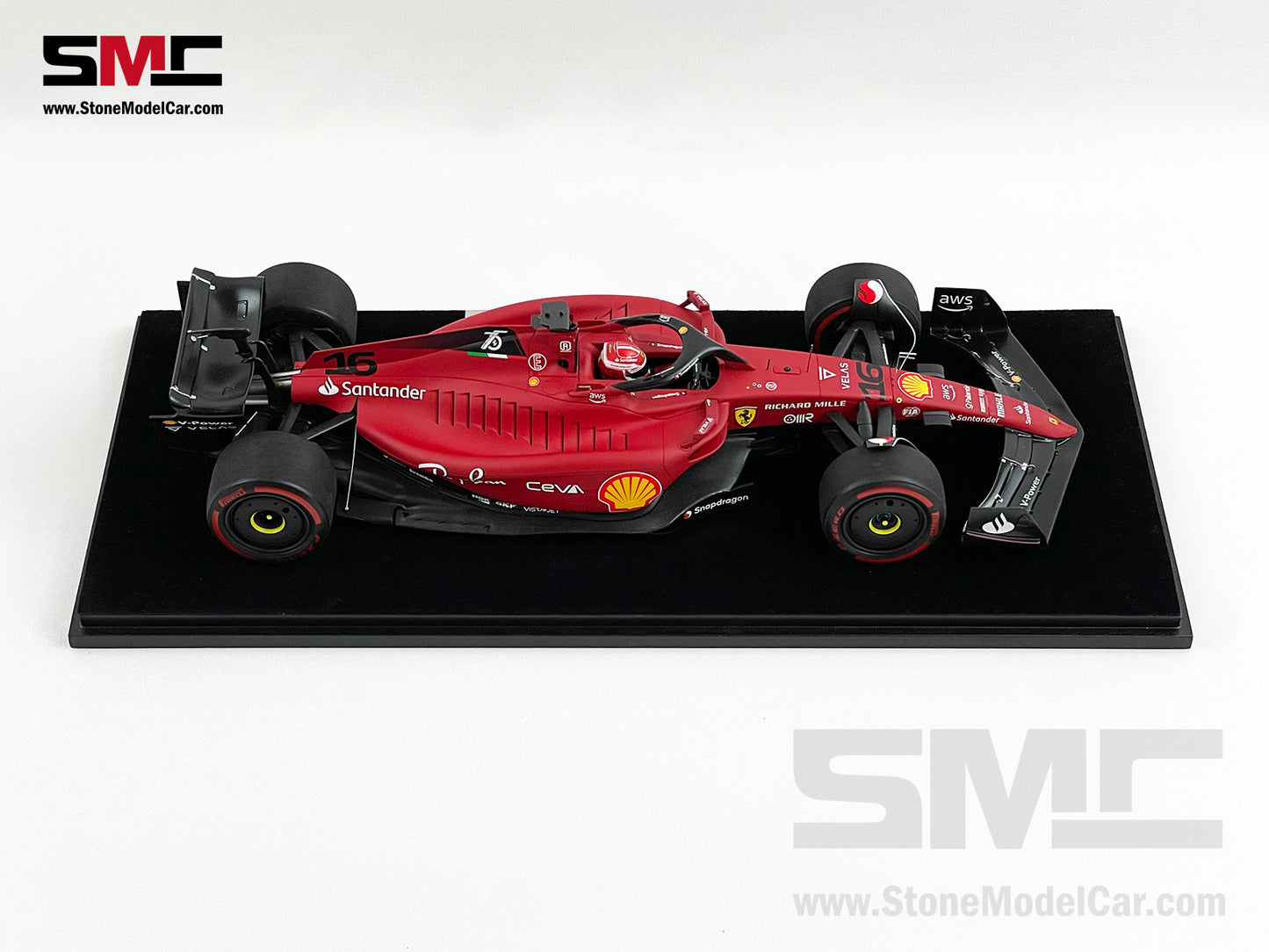 2022 F1 Ferrari F1-75 #16 Charles Leclerc Bahrain Winner 1st Win Looksmart 1:18