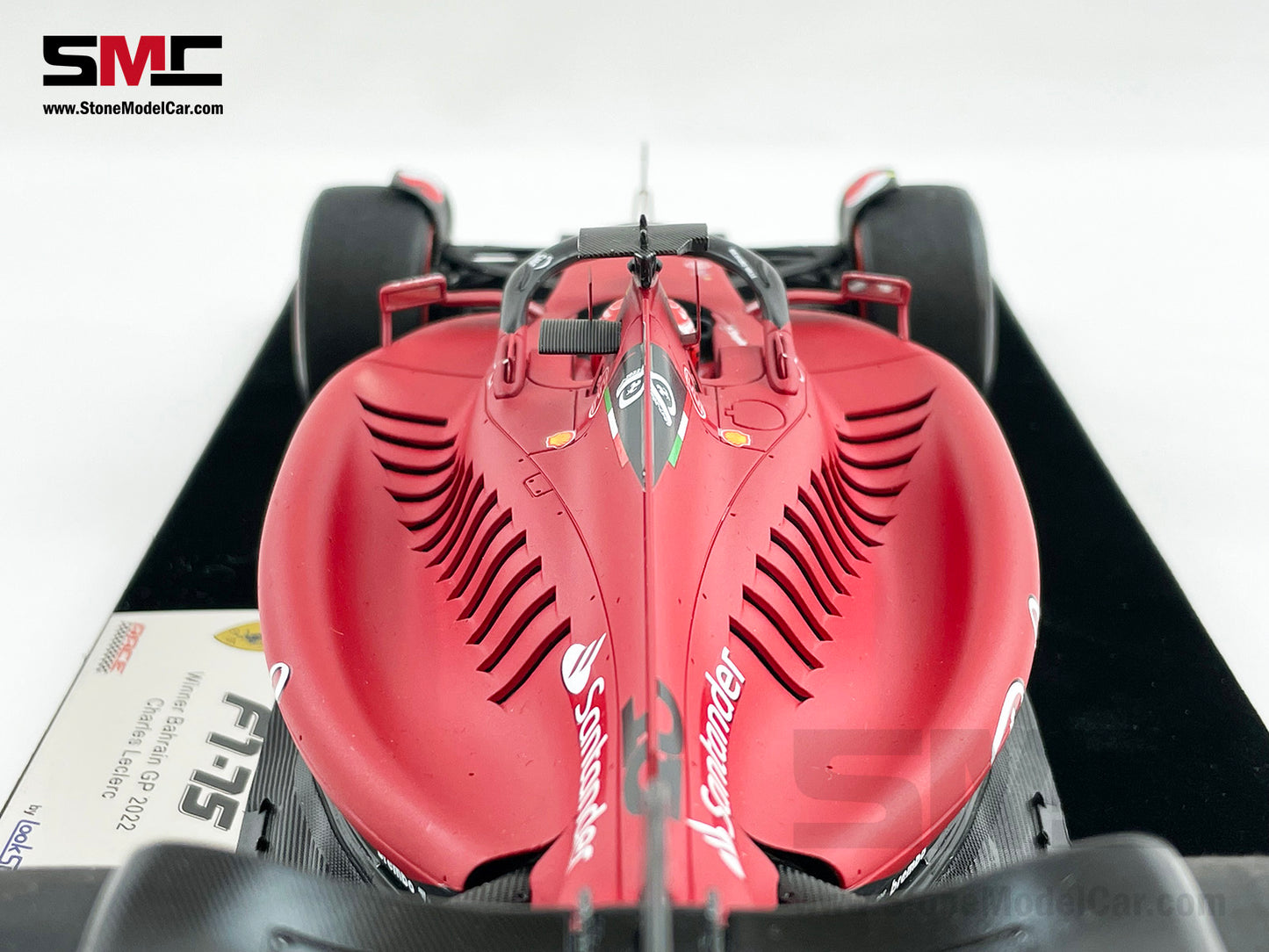 2022 F1 Ferrari F1-75 #16 Charles Leclerc Bahrain Winner 1st Win Looksmart 1:18