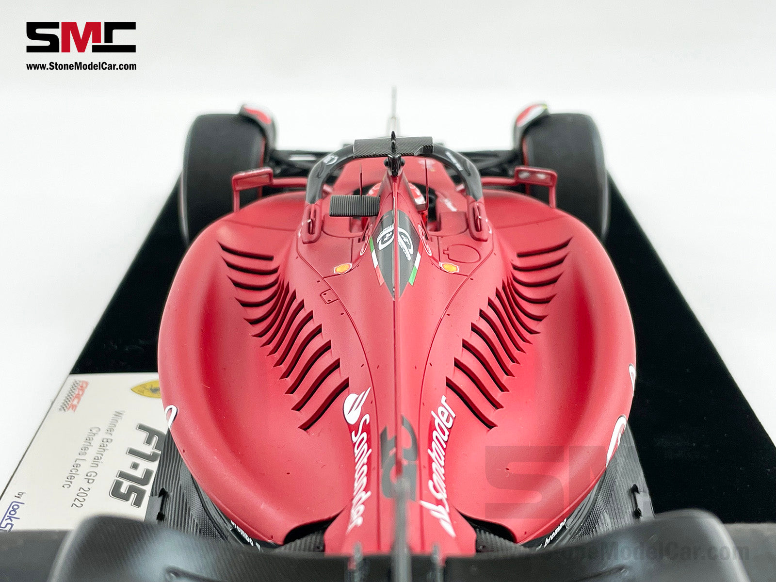 2022 F1 Ferrari F1-75 #16 Charles Leclerc Bahrain Winner 1st Win Looksmart  1:18