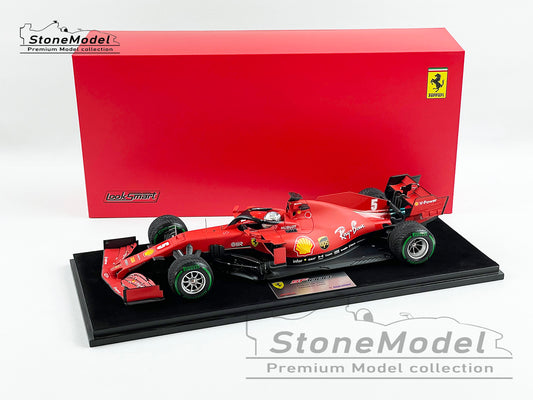 Ferrari F1 SF1000 #5 Sebastian Vettel Turkish 2020 Last Podium with Ferrari Looksmart 1:18