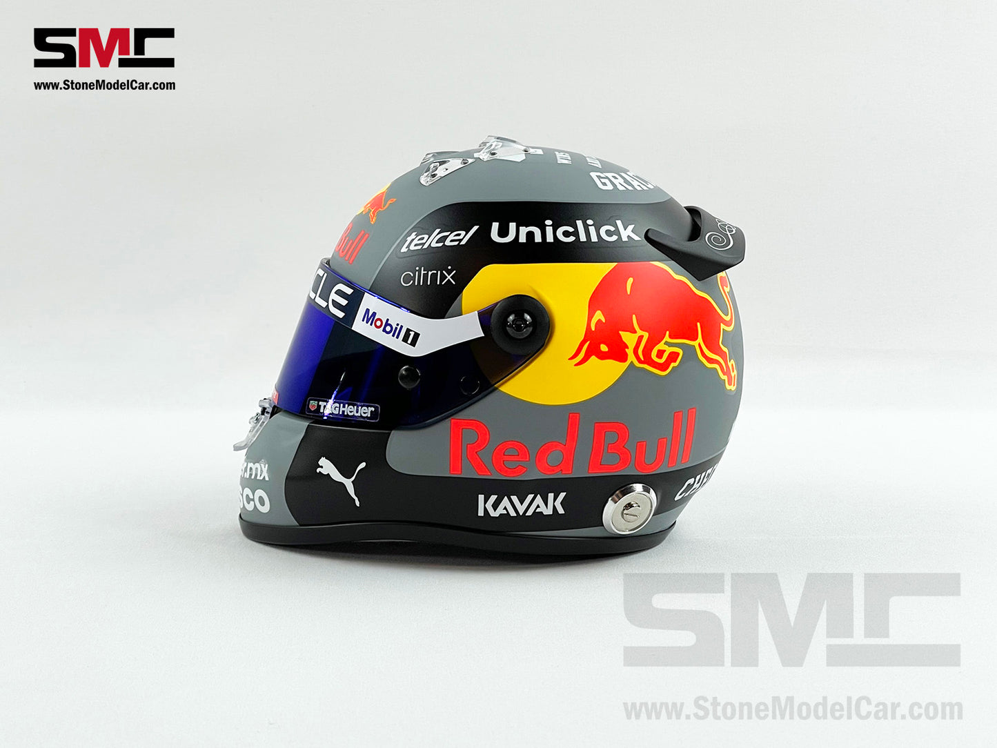 Red Bull F1 RB18 #11 Sergio Perez Monaco GP Winner 2022 Schuberth 1:2 Helmet