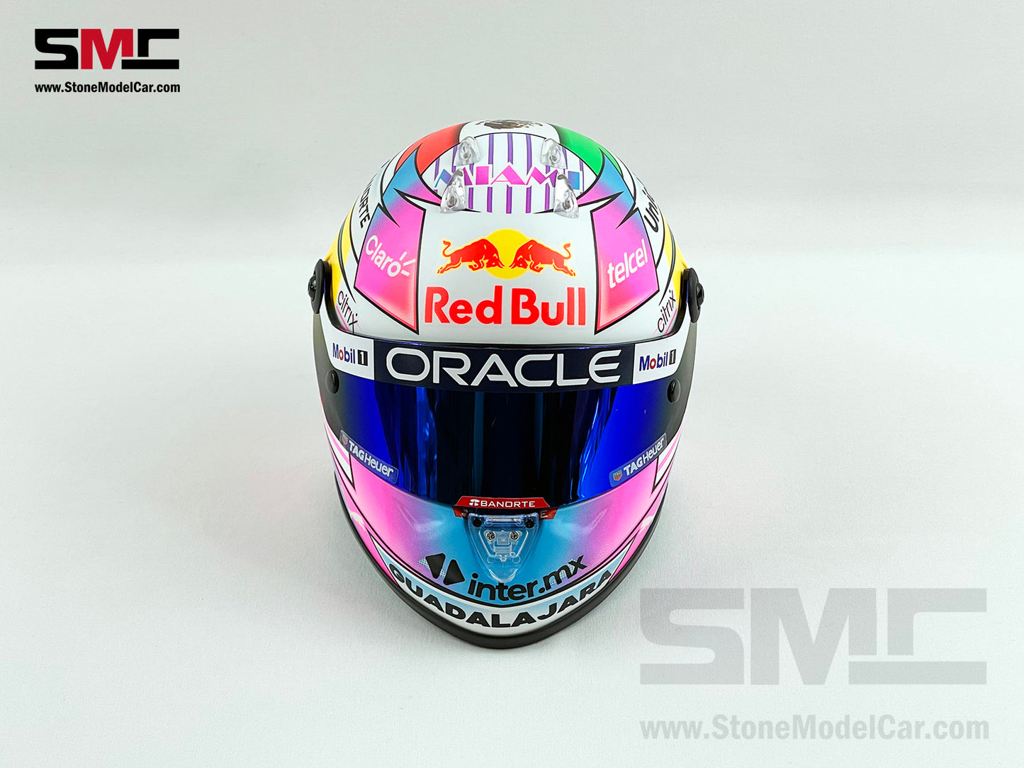 Red Bull F1 RB18 #11 Sergio Perez US Miami GP 2022 Schuberth 1:2 Helmet