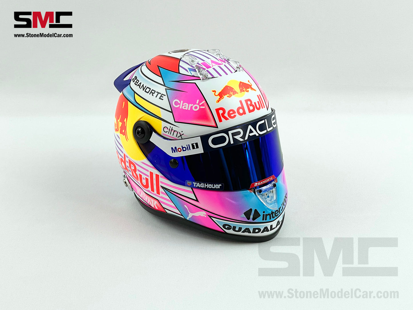 Red Bull F1 RB18 #11 Sergio Perez US Miami GP 2022 Schuberth 1:2 Helmet