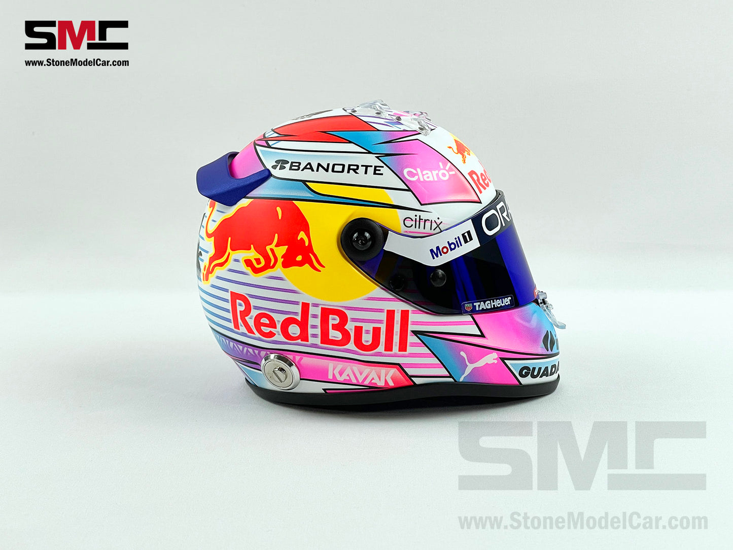 Red Bull F1 RB18 #11 Sergio Perez US Miami GP 2022 Schuberth 1:2 Helmet