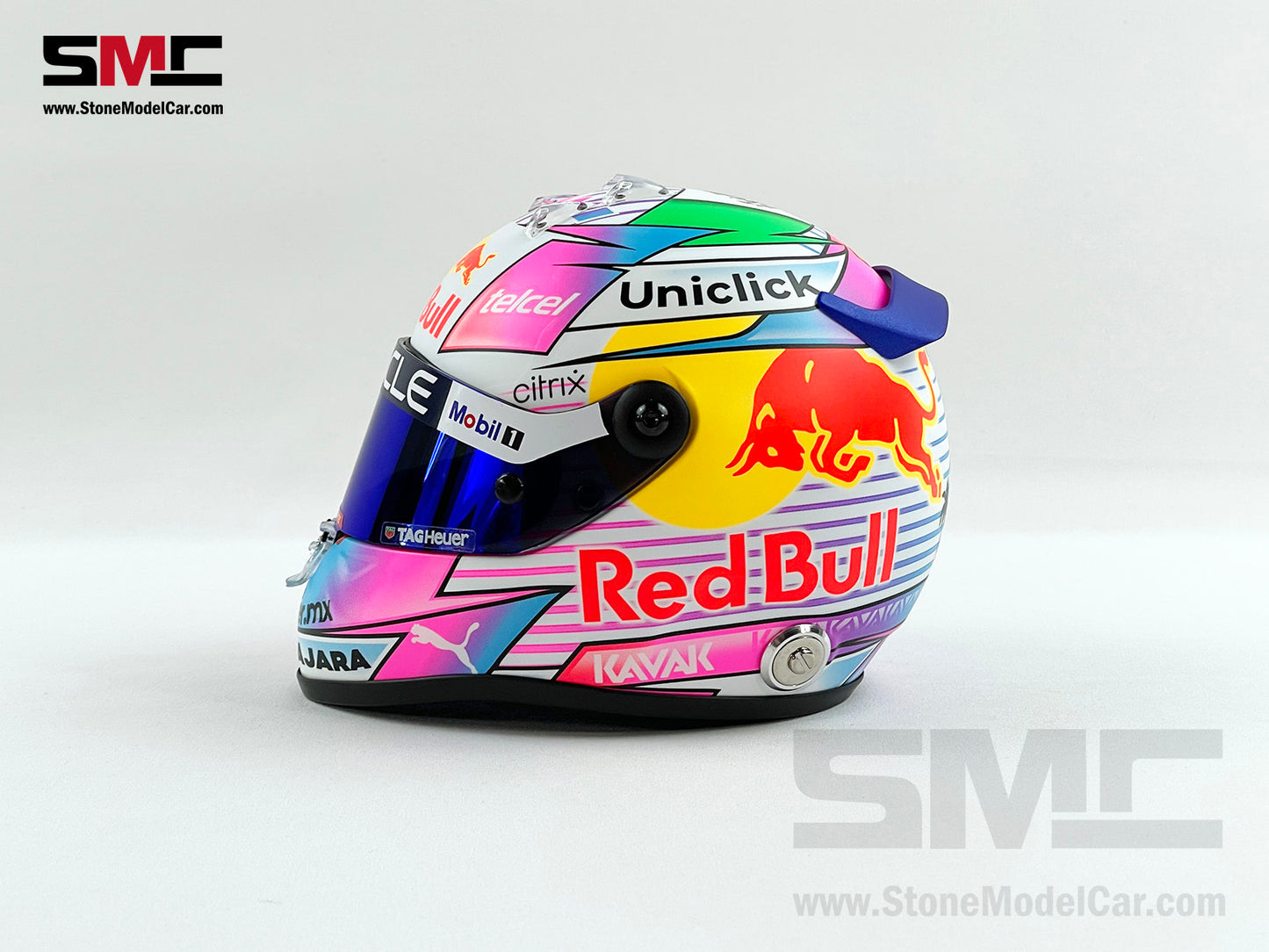 Red Bull F1 RB18 #11 Sergio Perez US Miami GP 2022 Schuberth 1:2 Helmet