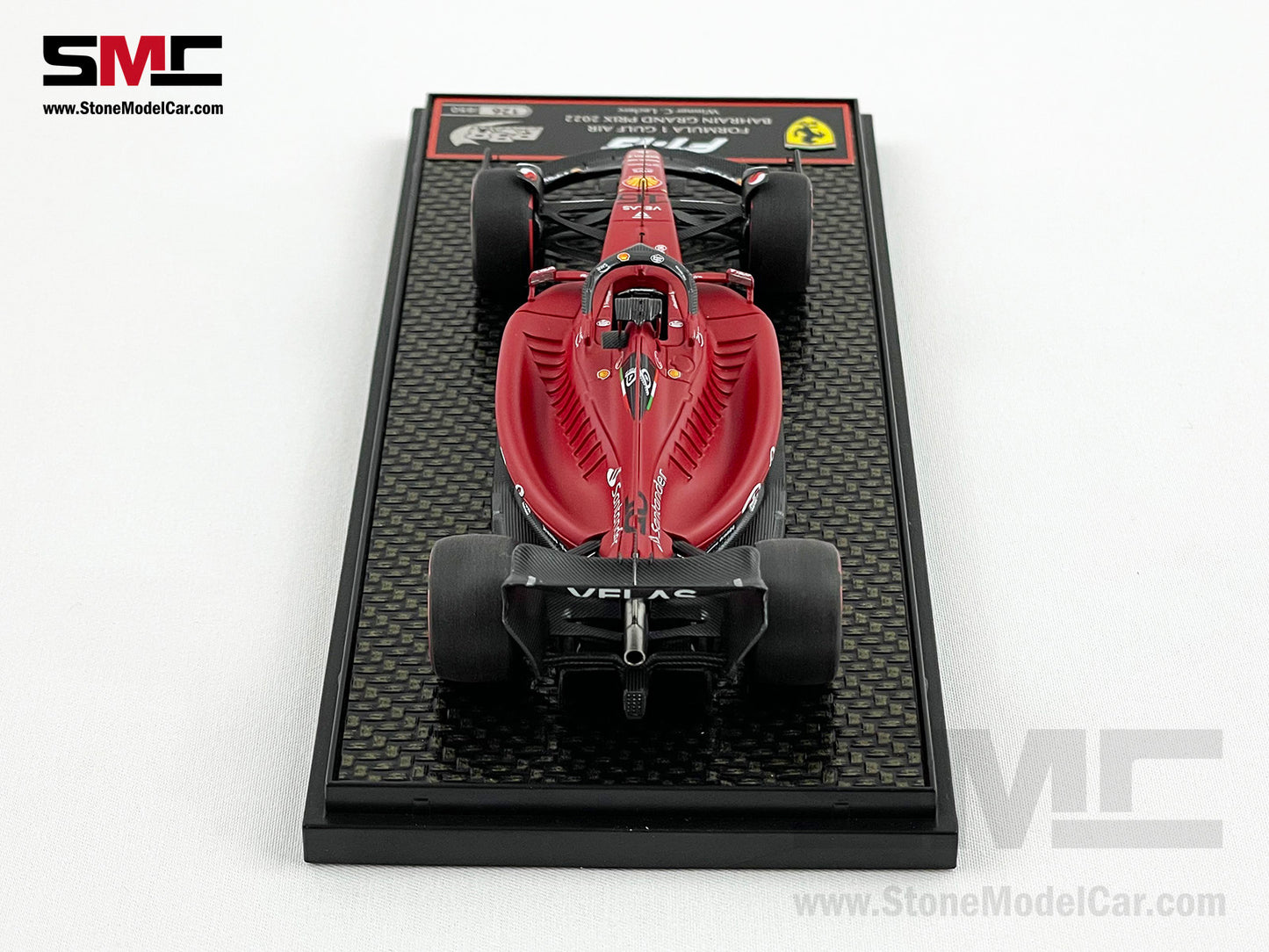 2022 F1 Ferrari F1-75 #16 Charles Leclerc Bahrain GP Winner 1st Win BBR 1:43