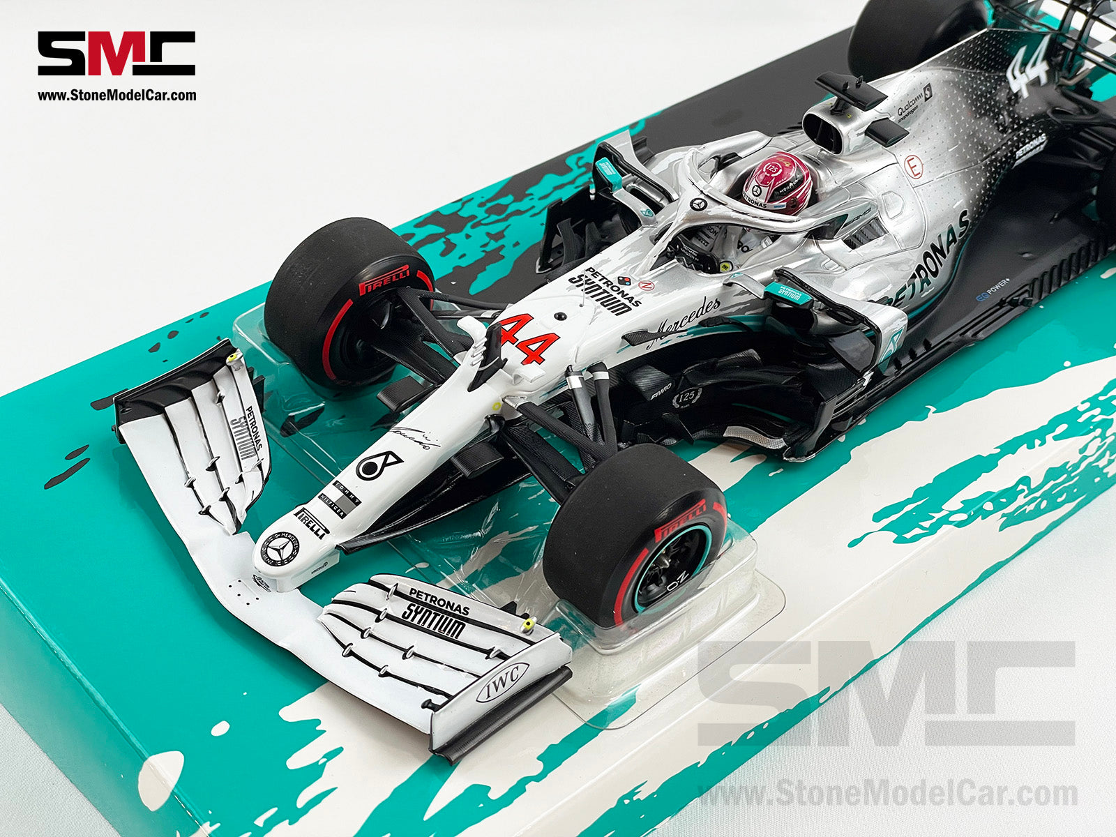 2019 World Champion Mercedes AMG F1 W10 #44 Lewis Hamilton German GP 1:18  MINICHAMPS Gift Box