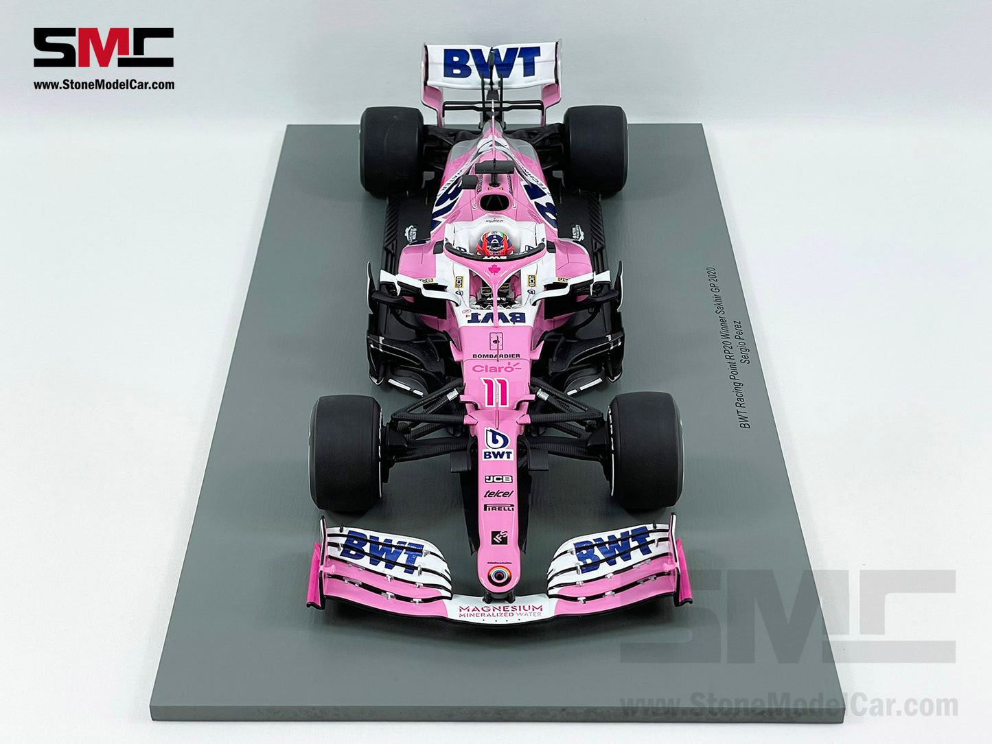 BWT Racing Point RP20 # 11 Sergio Perez Sakhir GP 2020 1st Win of F1 1:18 Spark
