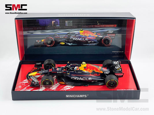 Red Bull F1 RB18 Sergio Perez Saudi Arabian 1st Career Pole 2022 1:18 MINICHAMPS