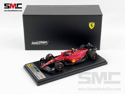 2022 F1 Ferrari F1-75 #55 Carlos Sainz Bahrain GP 2nd 1st 1-2 of 2022 LookSmart 1:43