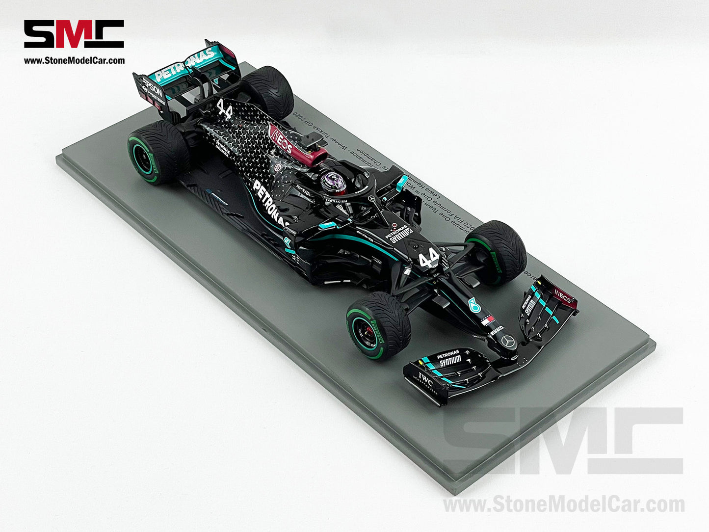 2020 7x World Champion Mercedes F1 W11 #44 Lewis Hamilton Turkey GP 1:18 Spark