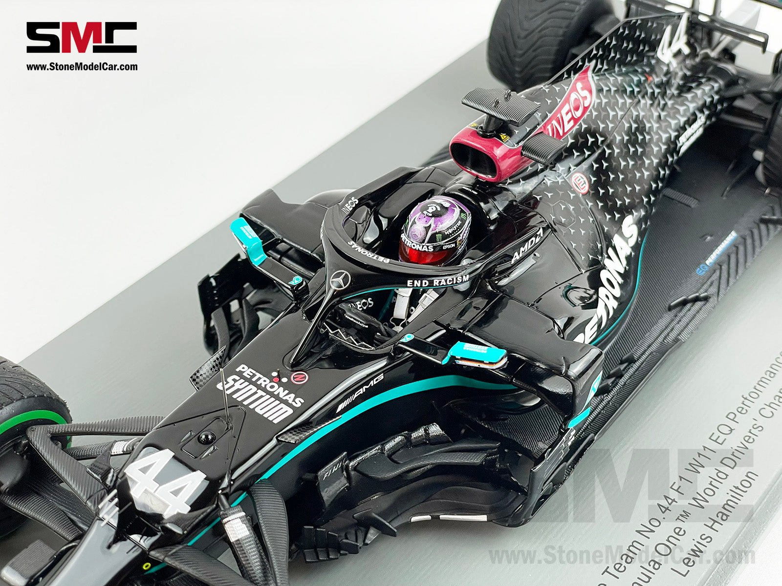 2020 7x World Champion Mercedes F1 W11 #44 Lewis Hamilton Turkey GP 1:18  Spark