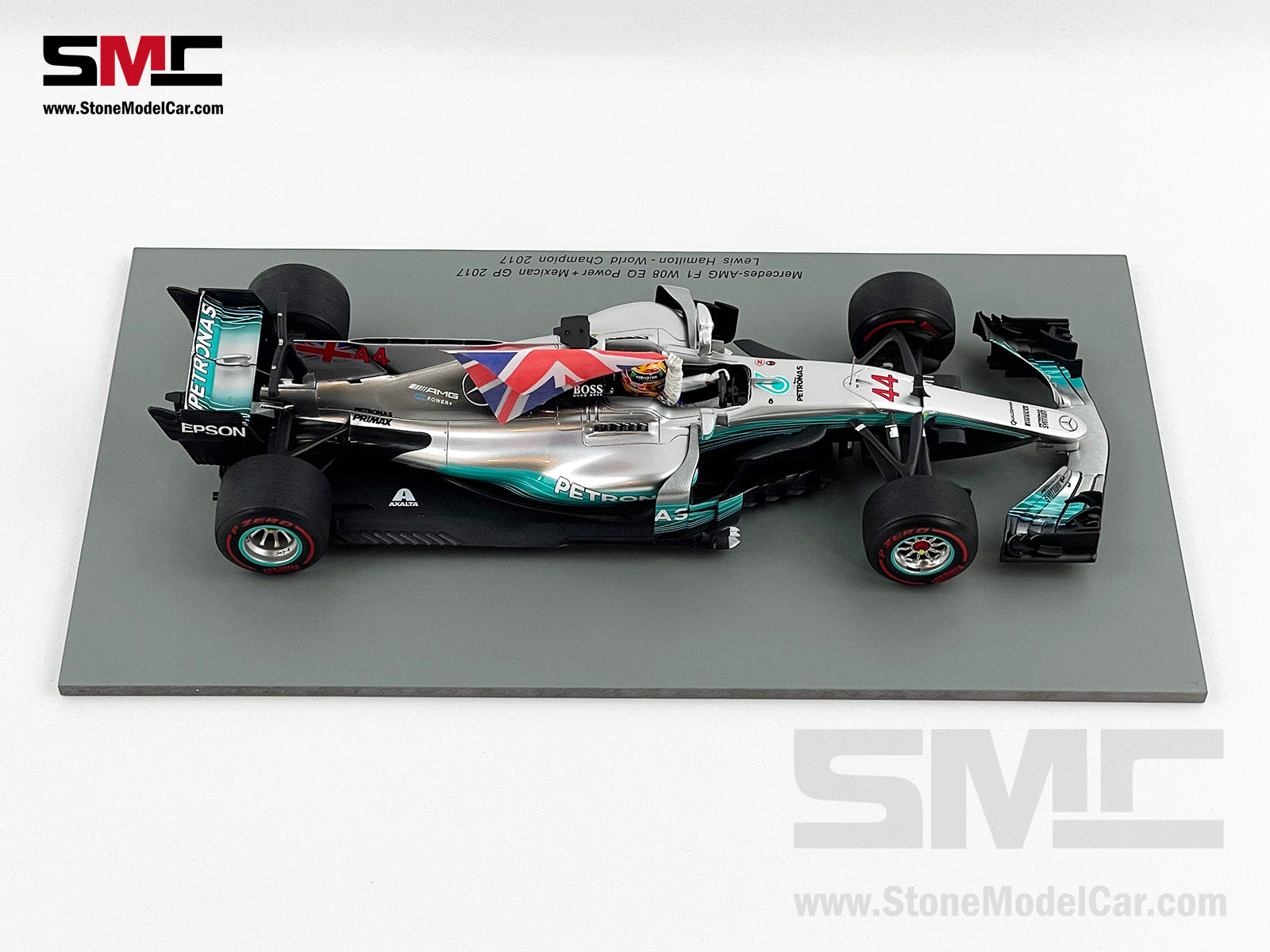 2017 4x World Champion Mercedes F1 W08 #44 Lewis Hamilton Mexico GP 1:18  Spark