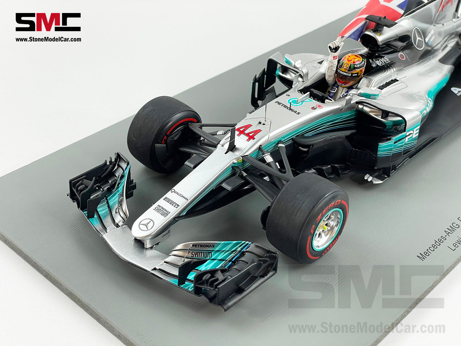 2017 4x World Champion Mercedes F1 W08 #44 Lewis Hamilton Mexico GP 1:18  Spark