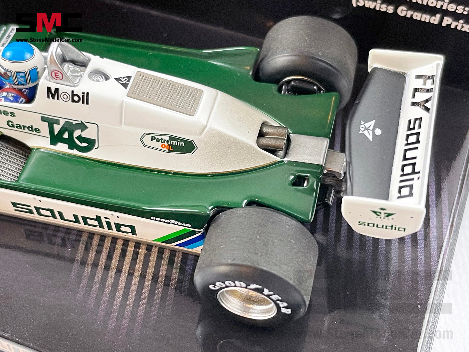 Williams F1 FW08 #6 Keke Rosberg Swiss GP 1982 World Champion 1:43  MINICHAMPS