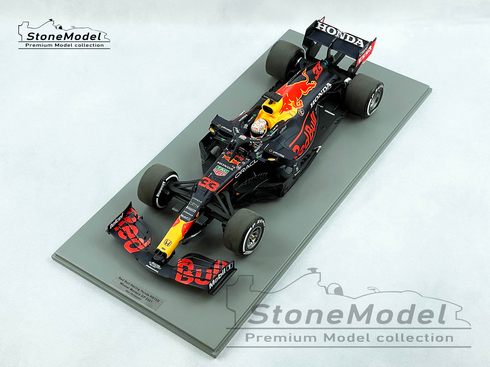 Spark 1:12 F1 Red Bull RB16B #33 Max Verstappen Monaco GP 