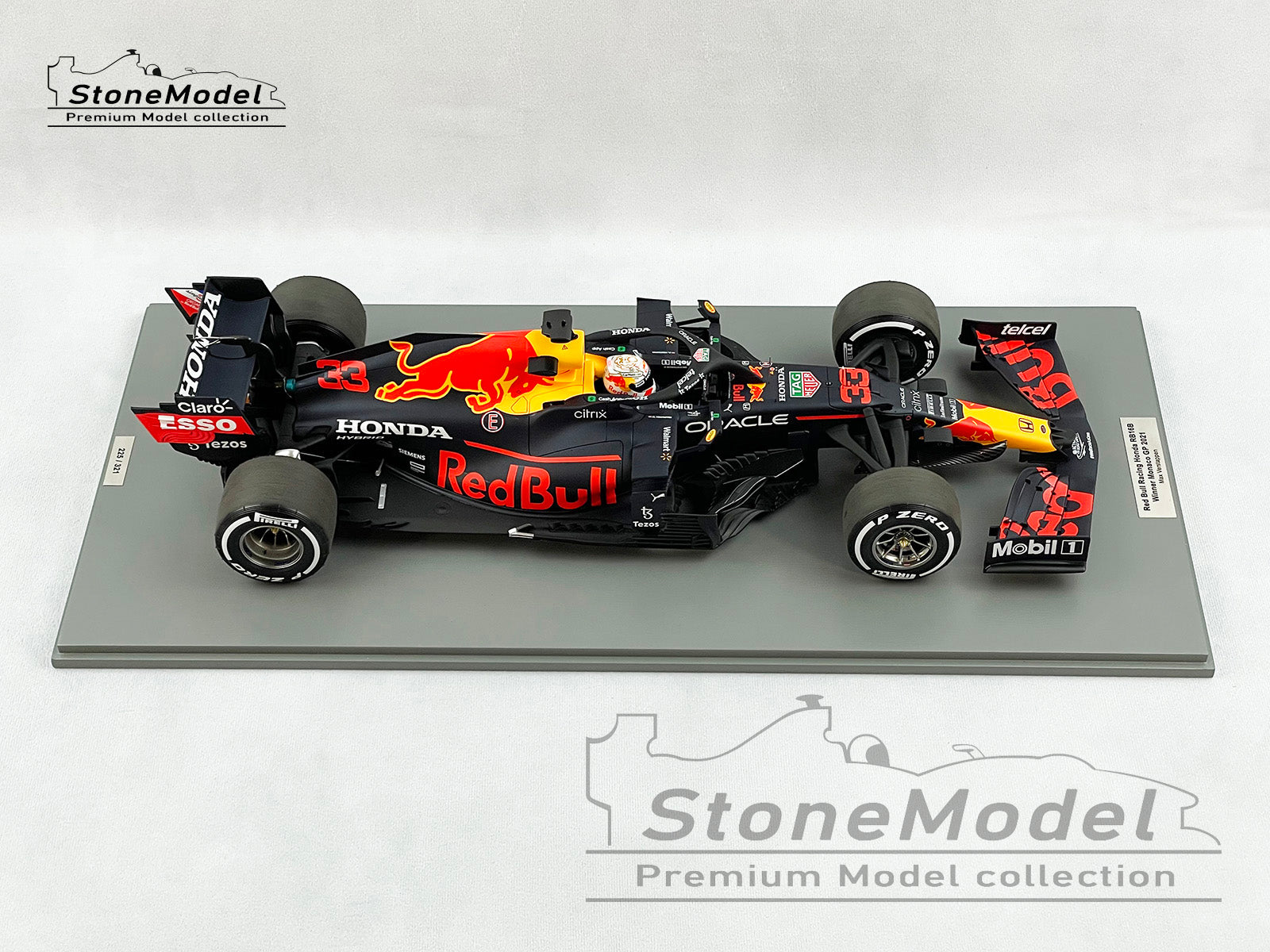 Spark 1:12 F1 Red Bull RB16B #33 Max Verstappen Monaco GP 2021 