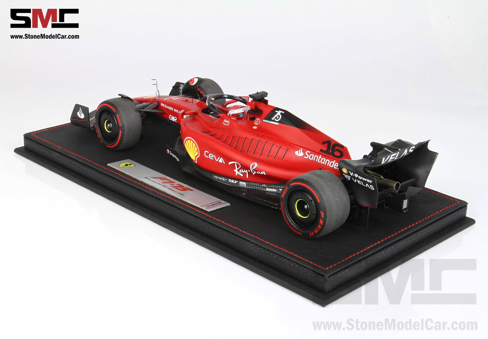 2022 F1 Ferrari F1-75 #16 Charles Leclerc Bahrain GP Winner 1st Win BB