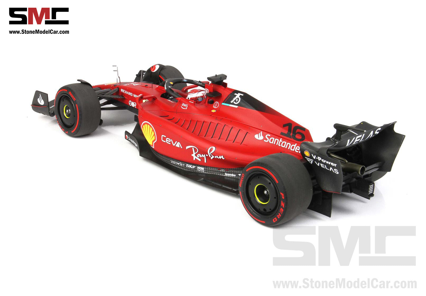 2022 F1 Ferrari F1-75 #16 Charles Leclerc Bahrain GP Winner 1st Win BB