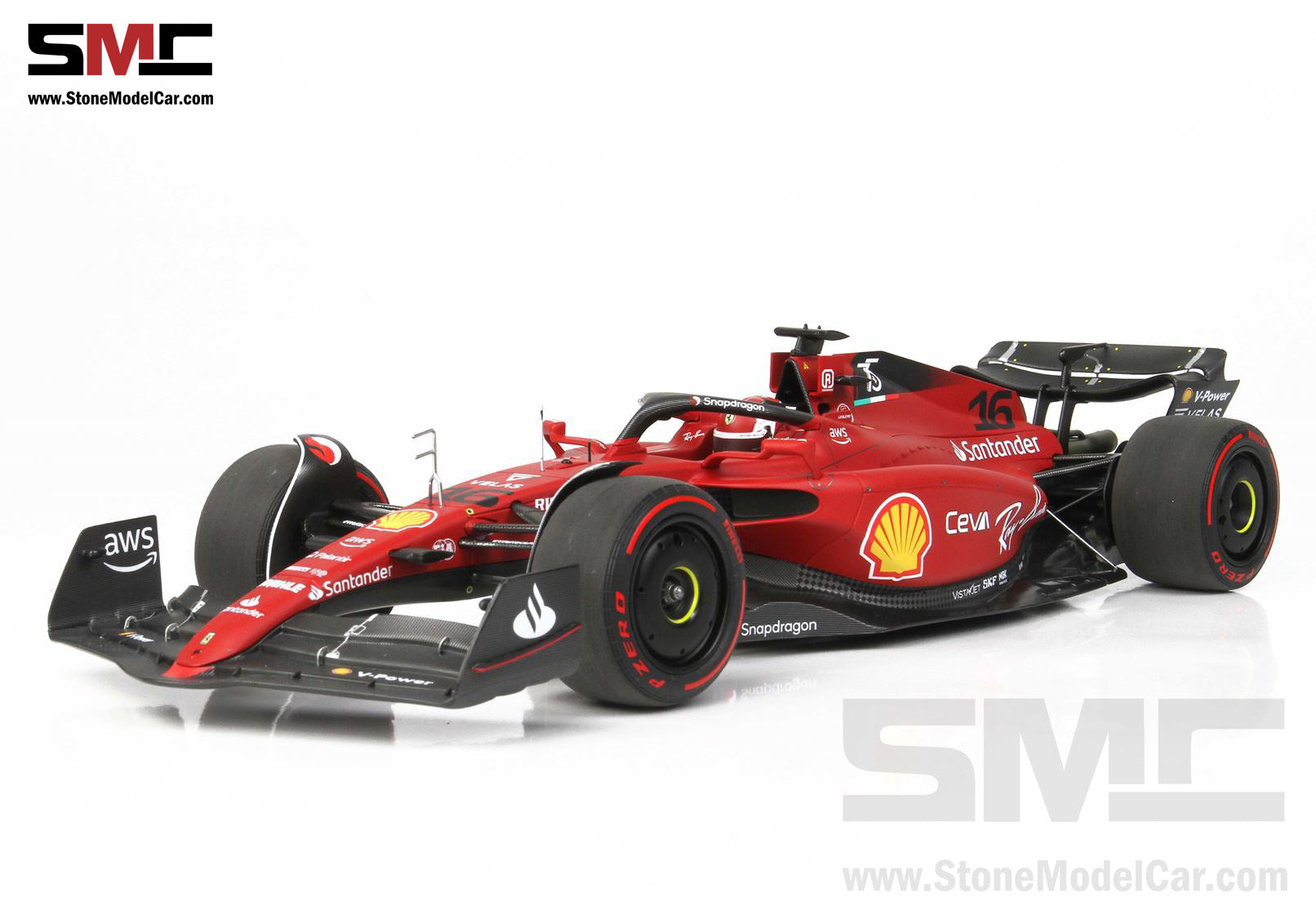 2022 F1 Ferrari F1-75 #16 Charles Leclerc Bahrain GP Winner 1st Win BB